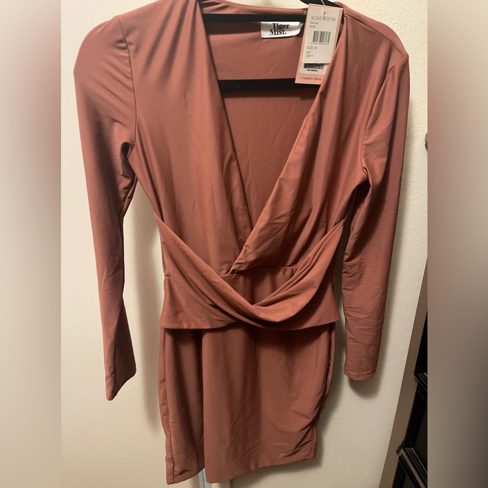New with Tags - bodycon mauve dress